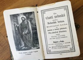 Starožitná modlitební knížka r. 1898 - 4