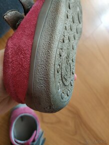 Barefoot dívčí nízké celoroční boty Beda vel 25 - 4