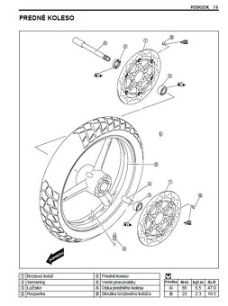 SUZUKI DL650 2004-2009 servisny manual - 4