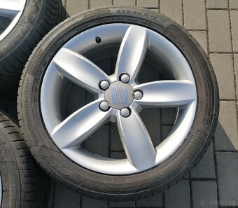 5x112 - 17" alu + letní 225/45 Continental 7,5mm - 4