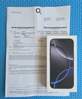 iPhone 16 Pro 128GB černý NOVÝ NEROZBALENÝ - 4