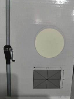 Zahradní slunečník Doppler ACTIVE 210x140 cm - nový - 4