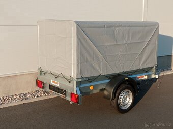 Přívěsný vozík Neptun s plachtou a podpěrným kolečkem n7 202 - 4