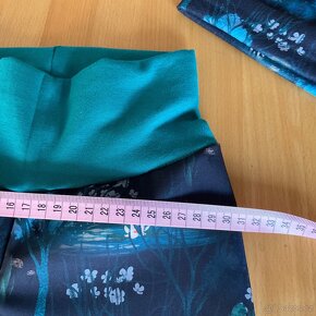 NOVÉ- handmade Soft kalhoty +čepice Unuo- 86 + S - 4