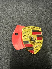 Porsche znak,logo,emblém na kapotu. 5 variant. - 4