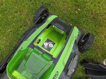 Aku sekačka 40V Greenworks GD40LM45 2500407 POUŽITÁ - 4