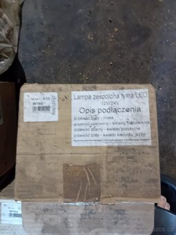Zadní světelná rampa na tahač + kompletní sada světel - 4