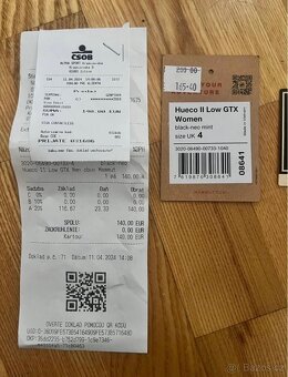 Mammut turistické boty 36,5 - 4
