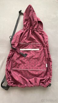 Nosítko KAVKA Multi Age + nosící softshellová kapsa Cherry B - 4