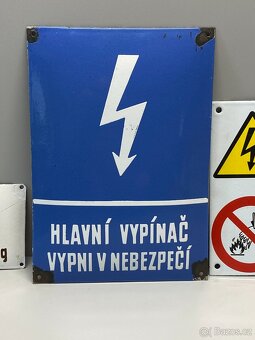 smaltovaná cedule cedulka smalt tabulka maltovaná - 4
