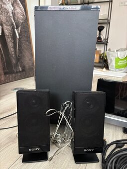 Sony DAV-F200 domácí kino 2.1 – funkční, bez ovladače - 4