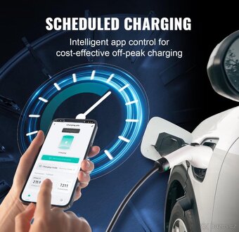 Nová VEVOR nabíjecí stanice pro elektromobily typ 2 - 4