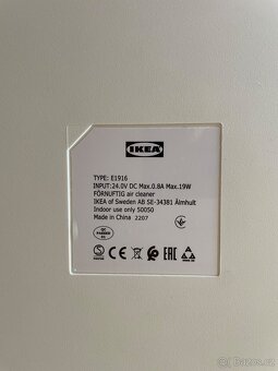 Čistička vzduchu IKEA FÖRNUFTIG – bílá, 31x45 cm - 4