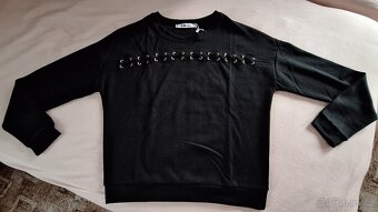 Dámská černá mikina - 4