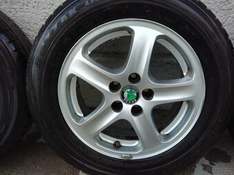 Alu disky originál Škoda 6J x 15 H2, 5x100, ET 38 - 4