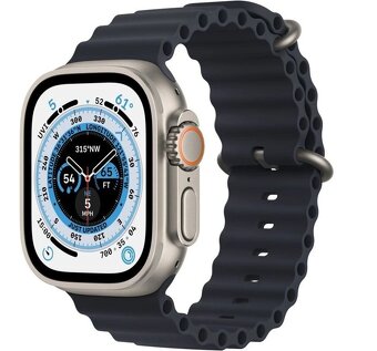 Apple Watch Ultra GPS, 49mm + Cellular Titan s černým opaske - 4