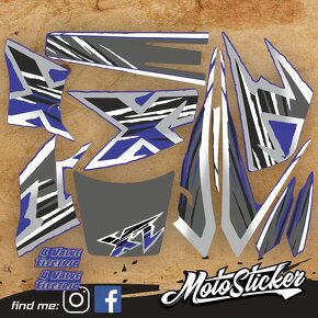 Yamaha XT600E 1998-1999 samolepky - 4