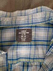 2x Chlapecké košile krátký/dlouhý rukáv H&M 10-12 let - 4