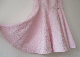 Dámské společenské šaty růžové L 40 - 4