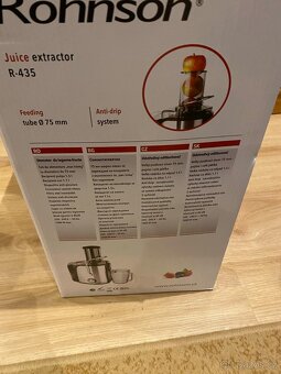 Odšťavňovač Rohnson juice extractor R-435 - 4