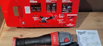 Aku Úhlová bruska Milwaukee M18 125mm - 4