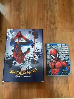 Školní aktovka Spiderman + penál a desky - 4