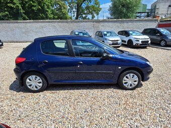 Peugeot 206 1.2i 44KW Tažné, Nové v ČR, 5Dveří - 4