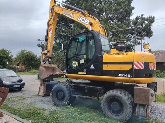 Kolový Bagr Jcb JS145W 15000kg - 4