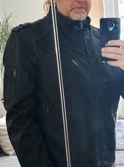 Nová pánská bunda umělá kůže XXL - 4