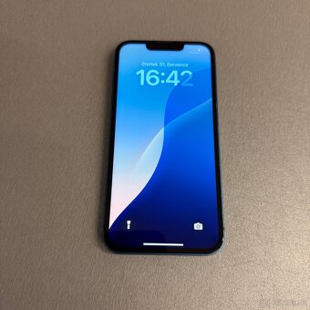 iPhone 13 128GB modrý, pěkný stav, 12 měsíců záruka - 4