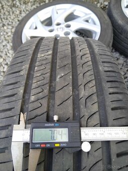 Alu R 18" MAZDA 6 + TPMS + letné pneu BARUM. - 4