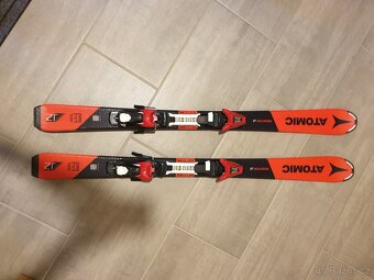 Prodám juniorské lyže Atomic Redster J2 a boty Salomon - 4