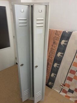 plechová šatní skříň 2 boxy, DOPRAVA - 4