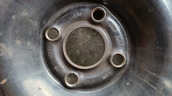 Prodám plechové disky s pneumatikama - 4