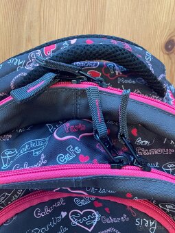 Nenošená školní taška Stil Paris + sáček baagl - 4