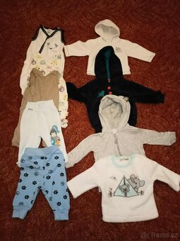 Mix dětského oblečení velikost 62 - 4