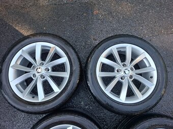 Alu kola 17" Škoda Scudo 5x112 s pneu 225/50R17 - 4