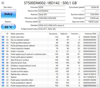 Seagate Barracuda 500GB - 3,5 SATA - 4