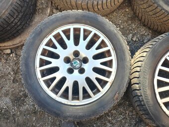 ALU sada 5x100 R16 Škoda Laurin & Klement + rezerva - 4