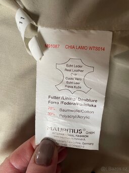 Kožená bunda zn. Mauritius velikost 40 - 4