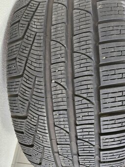 Originální alu kola BMW 5er , zimní Pirelli 245/45 R18 - 4