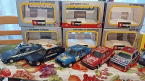 Auta Bburago 1:24 - 4