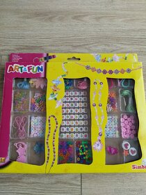 Korálky (dětské sady k výrobě šperků, náramků..) - nové - 4