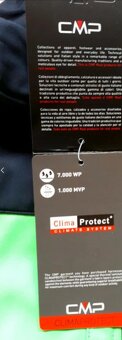 Nová softshellová outdoorová voděodolná bunda CMP, 128 - 4
