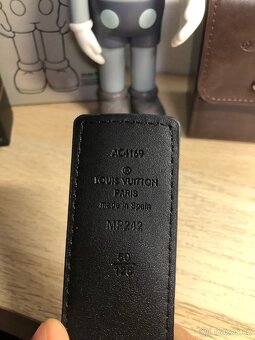 Louis Vuitton pasek černý - 4