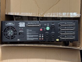 Nepoužitý unikátní 4-zónový mixážní zesilovač 4×40 W / 100 V - 4