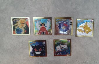 Pokémon nálepky a kartičky - 4