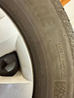 Sada plechových kol 5x112 195/65 r15 letní - 4