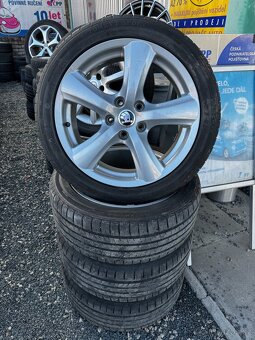 ŠKODA ALU LETNÍ PNEU 225/45Z R17 - 4