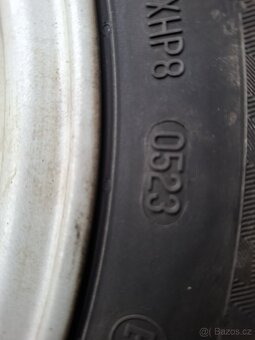 Alu disky Brock Germany R14 + celoroční pneu 185/60 R14 - 4